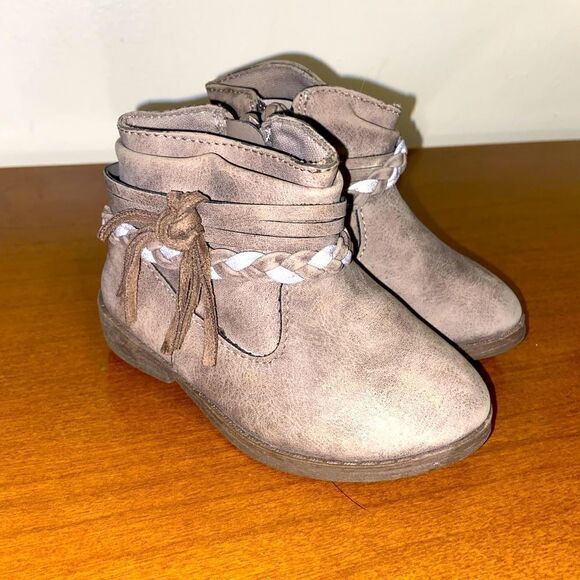 Suede booties  - Picture 1 of 7